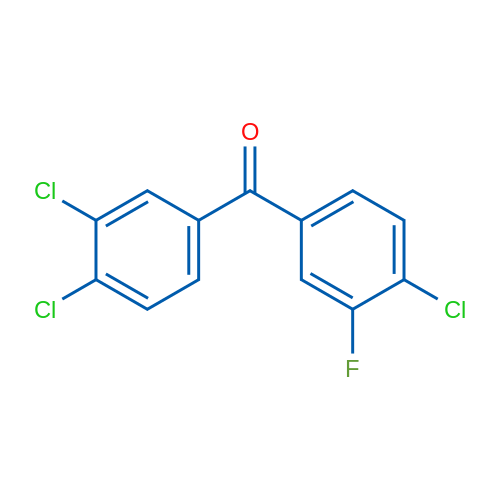 (4-Chloro-3-fluorophenyl)(3,4-dichlorophenyl)methanone 5g