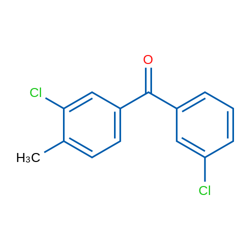 (3-Chloro-4-methylphenyl)(3-chlorophenyl)methanone 5g