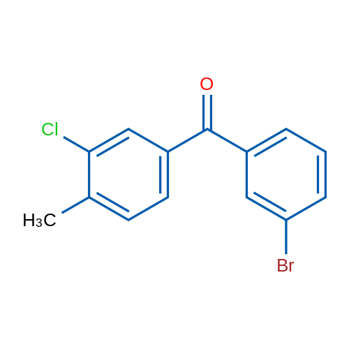 (3-Bromophenyl)(3-chloro-4-methylphenyl)methanone 5g