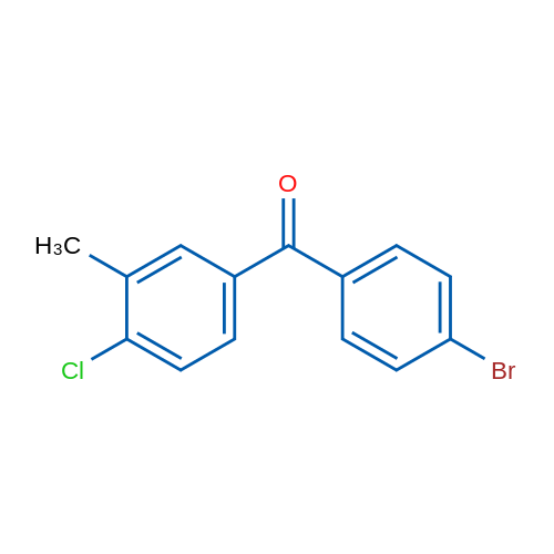 (4-Bromophenyl)(4-chloro-3-methylphenyl)methanone 5g