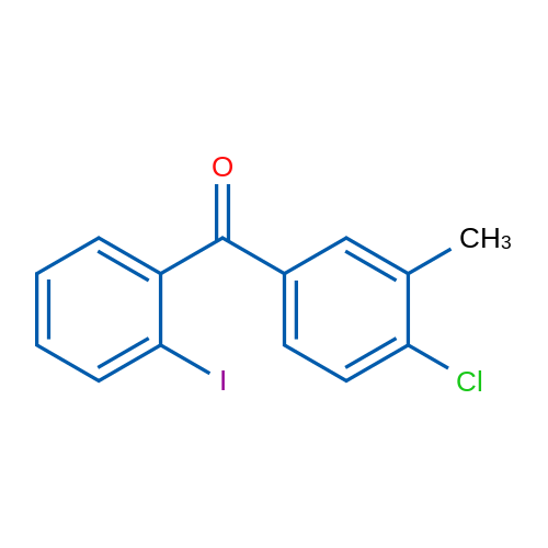 (4-Chloro-3-methylphenyl)(2-iodophenyl)methanone 1g