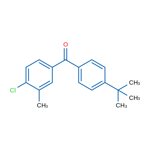 (4-(tert-Butyl)phenyl)(4-chloro-3-methylphenyl)methanone 1g