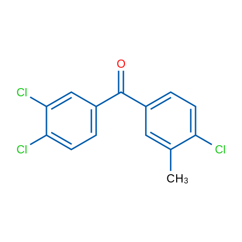 (4-Chloro-3-methylphenyl)(3,4-dichlorophenyl)methanone 5g