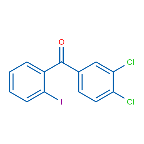 (3,4-Dichlorophenyl)(2-iodophenyl)methanone 1g