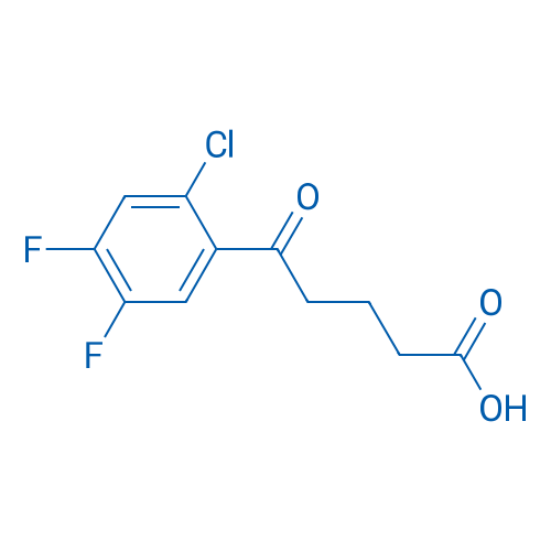 5-(2-Chloro-4,5-difluorophenyl)-5-oxopentanoic acid 1g