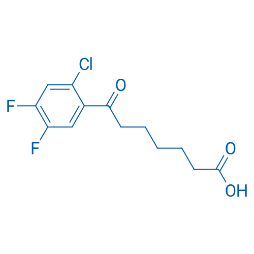 7-(2-Chloro-4,5-difluorophenyl)-7-oxoheptanoic acid 1g