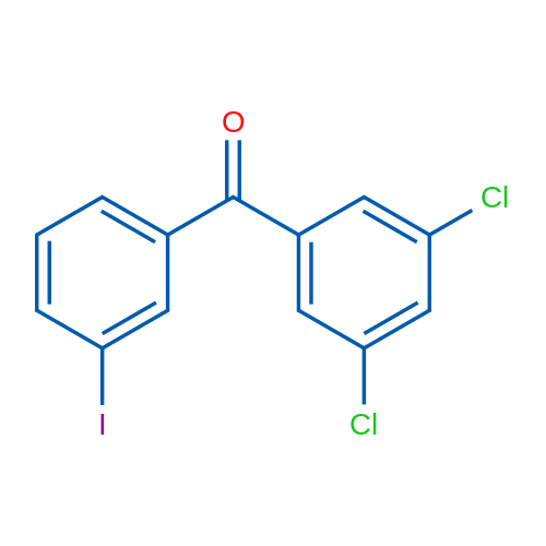 (3,5-Dichlorophenyl)(3-iodophenyl)methanone 1g
