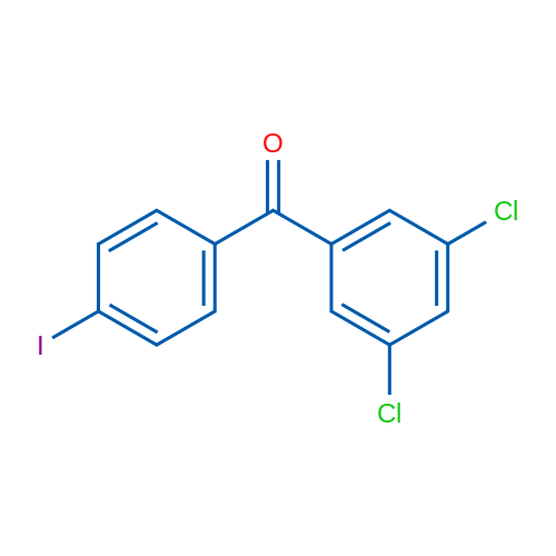 (3,5-Dichlorophenyl)(4-iodophenyl)methanone 5g