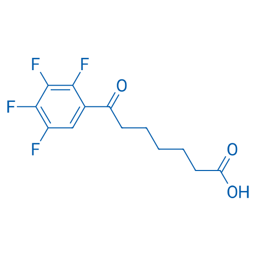7-Oxo-7-(2,3,4,5-tetrafluorophenyl)heptanoic acid 1g