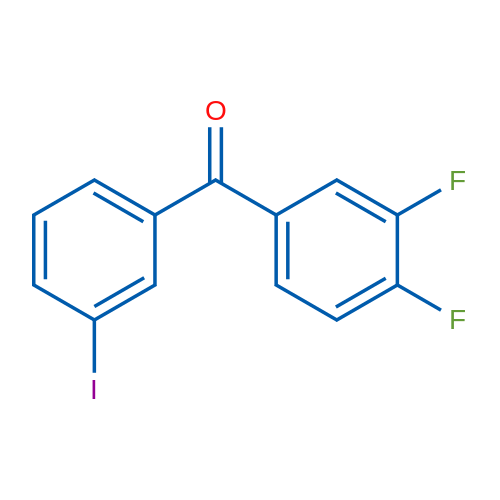 (3,4-Difluorophenyl)(3-iodophenyl)methanone 5g