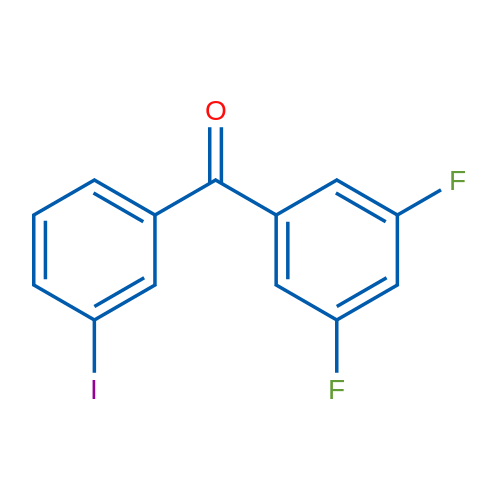 (3,5-Difluorophenyl)(3-iodophenyl)methanone 5g