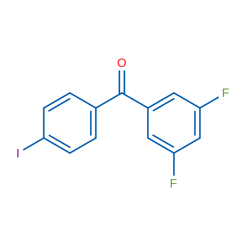 (3,5-Difluorophenyl)(4-iodophenyl)methanone 5g
