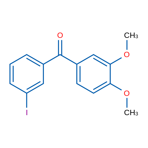 (3,4-Dimethoxyphenyl)(3-iodophenyl)methanone 5g