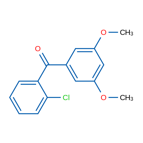 (2-Chlorophenyl)(3,5-dimethoxyphenyl)methanone 5g