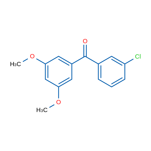 (3-Chlorophenyl)(3,5-dimethoxyphenyl)methanone 5g