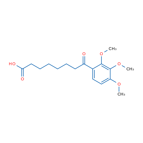 8-Oxo-8-(2,3,4-trimethoxyphenyl)octanoic acid 1g