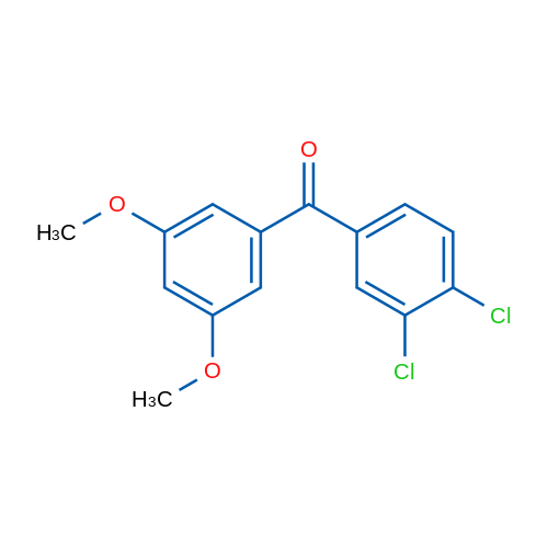 (3,4-Dichlorophenyl)(3,5-dimethoxyphenyl)methanone 1g