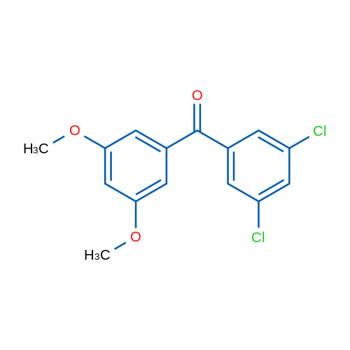 (3,5-Dichlorophenyl)(3,5-dimethoxyphenyl)methanone 5g