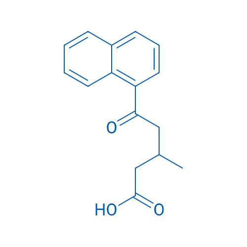 3-Methyl-5-(naphthalen-1-yl)-5-oxopentanoic acid 1g