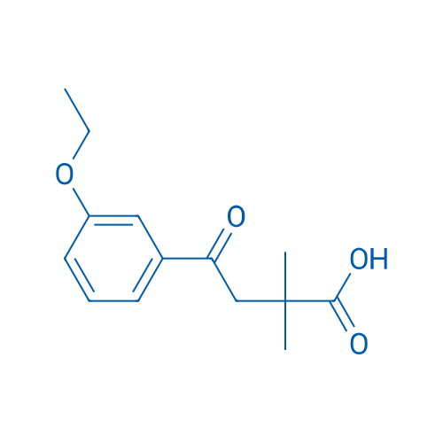 4-(3-Ethoxyphenyl)-2,2-dimethyl-4-oxobutanoic acid 1g