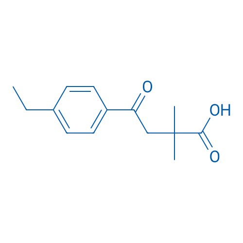 4-(4-Ethylphenyl)-2,2-dimethyl-4-oxobutanoic acid 1g