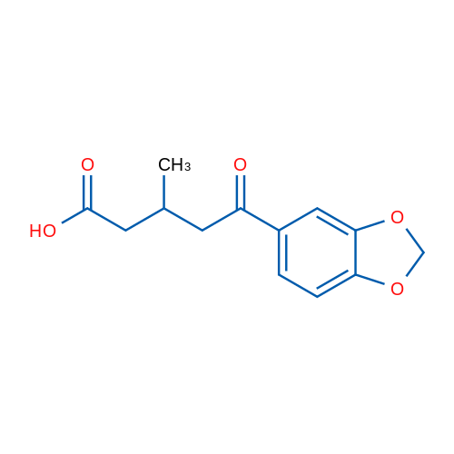5-(Benzo[d][1,3]dioxol-5-yl)-3-methyl-5-oxopentanoic acid 1g