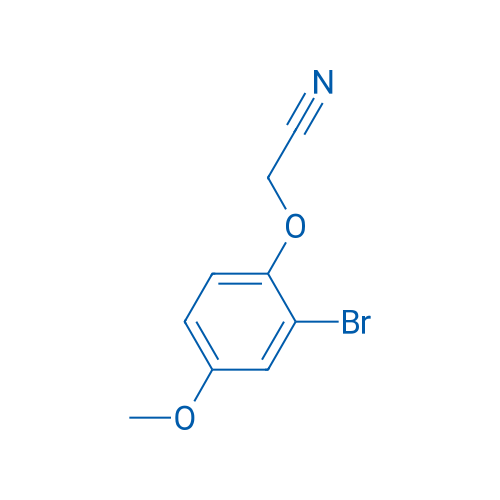 2-(2-Bromo-4-methoxyphenoxy)acetonitrile 250mg