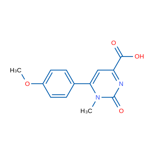6-(4-Methoxyphenyl)-1-methyl-2-oxo-1,2-dihydropyrimidine-4-carboxylic acid 1g