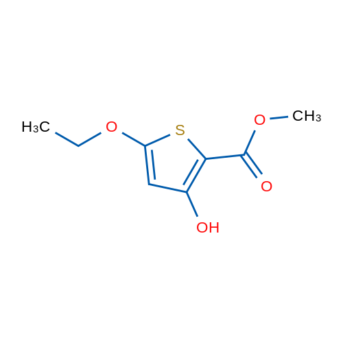 Methyl 5-ethoxy-3-hydroxythiophene-2-carboxylate 1g