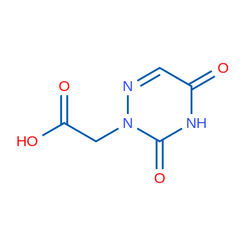 2-(3,5-Dioxo-2,3,4,5-tetrahydro-1,2,4-triazin-2-yl)acetic acid 100mg