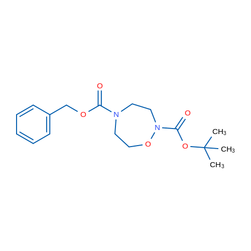 5-Benzyl 2-tert-butyl 1,2,5-oxadiazepane-2,5-dicarboxylate 1g