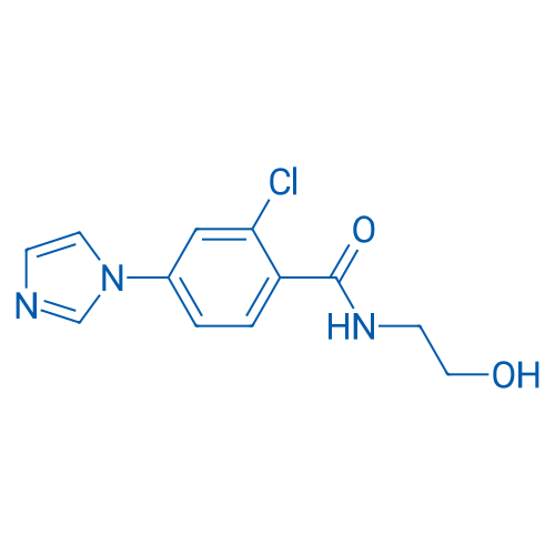 2-Chloro-N-(2-hydroxyethyl)-4-(1H-imidazol-1-yl)benzamide 5g