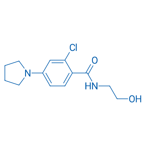 2-Chloro-N-(2-hydroxyethyl)-4-(pyrrolidin-1-yl)benzamide 1g