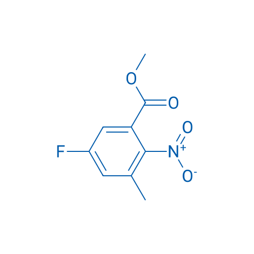 Methyl 5-fluoro-3-methyl-2-nitrobenzoate 250mg