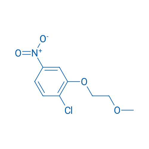1-CHloro-2-(2-methoxyethoxy)-4-nitrobenzene 1g