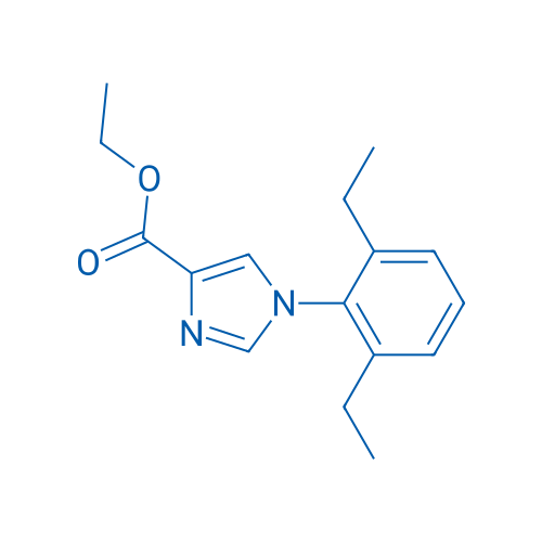 Ethyl 1-(2,6-diethylphenyl)-1H-imidazole-4-carboxylate 1g