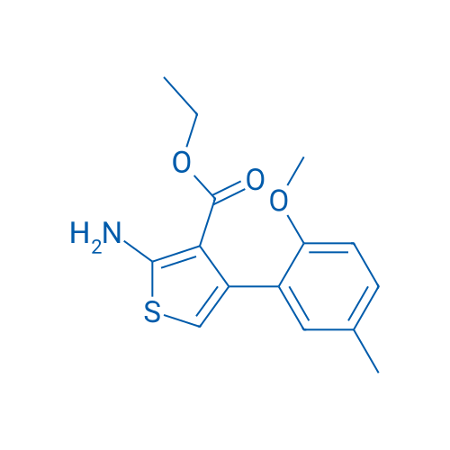 Ethyl 2-amino-4-(2-methoxy-5-methylphenyl)thiophene-3-carboxylate 1g
