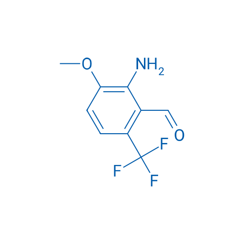 2-Amino-3-methoxy-6-(trifluoromethyl)benzaldehyde 1g
