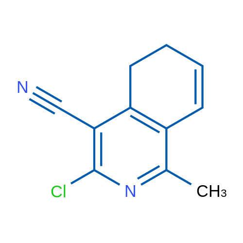 3-Chloro-1-methyl-5,6-dihydroisoquinoline-4-carbonitrile 1g