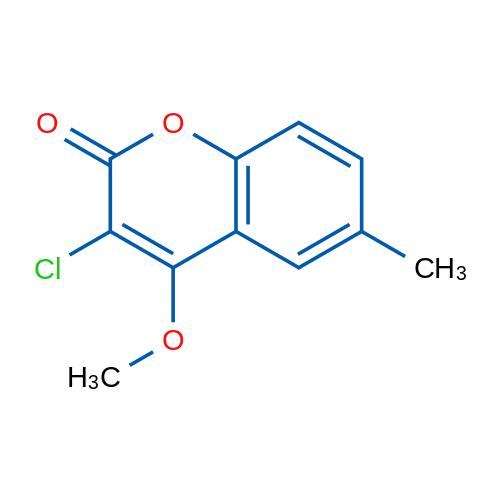 3-Chloro-4-methoxy-6-methyl-2H-chromen-2-one 1g