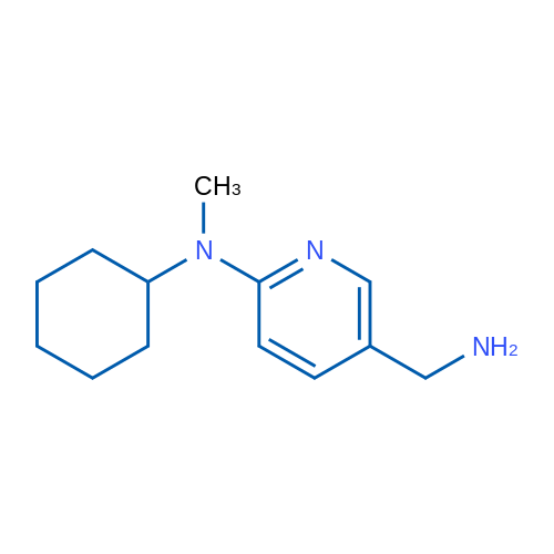 5-(Aminomethyl)-N-cyclohexyl-N-methylpyridin-2-amine 5g