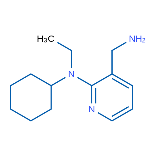 3-(Aminomethyl)-N-cyclohexyl-N-ethylpyridin-2-amine 5g