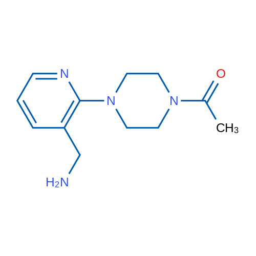 1-(4-[3-(AMinomethyl)pyridin-2-yl]piperazin-1-yl)ethan-1-one 1g