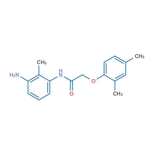 N-(3-Amino-2-methylphenyl)-2-(2,4-dimethylphenoxy)acetamide 5g