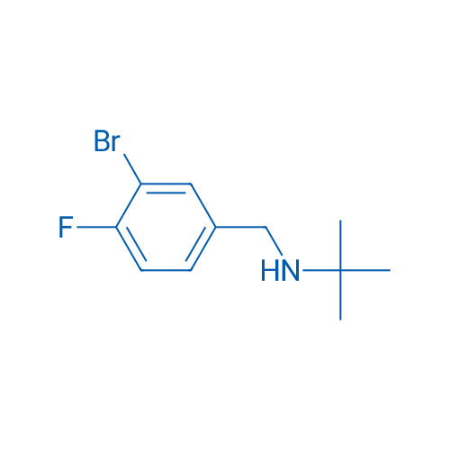 [(3-Bromo-4-fluorophenyl)methyl](tert-butyl)amine 1g