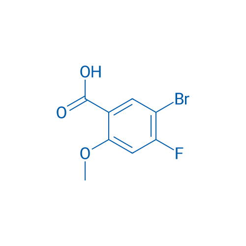 5-Bromo-4-fluoro-2-methoxybenzoic acid 1g