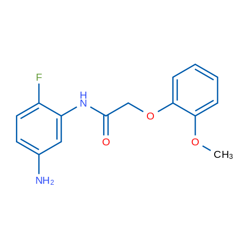 N-(5-Amino-2-fluorophenyl)-2-(2-methoxyphenoxy)acetamide 5g