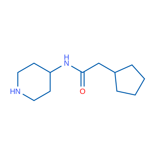 2-Cyclopentyl-N-(piperidin-4-yl)acetamide 1g