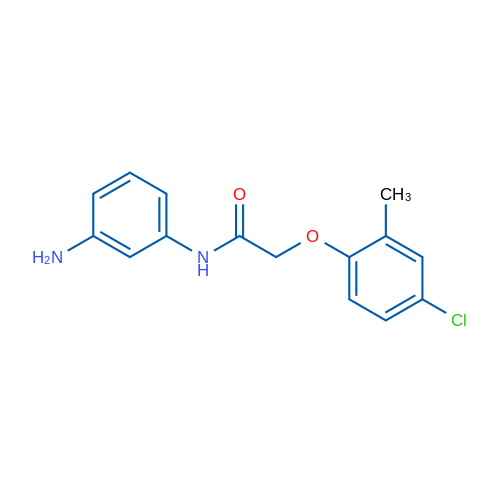N-(3-Aminophenyl)-2-(4-chloro-2-methylphenoxy)acetamide 1g