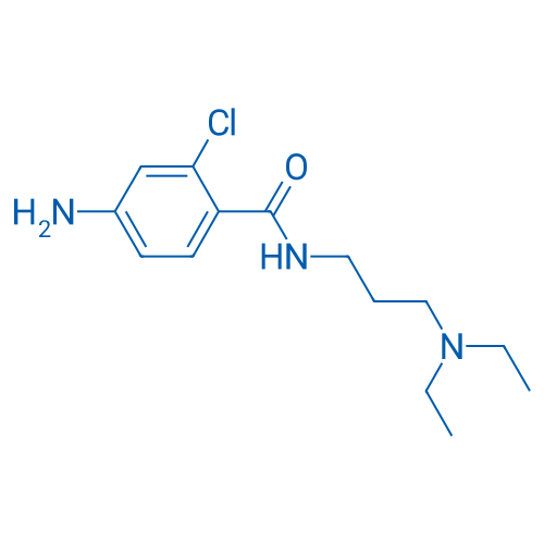 4-Amino-2-chloro-N-[3-(diethylamino)propyl]benzamide 1g